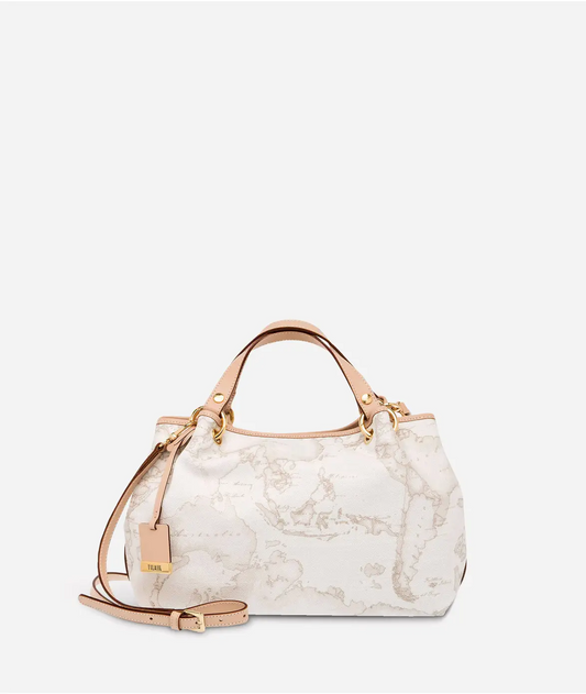 Geo White Borsa Media a mano-Alviero Martini 1C
