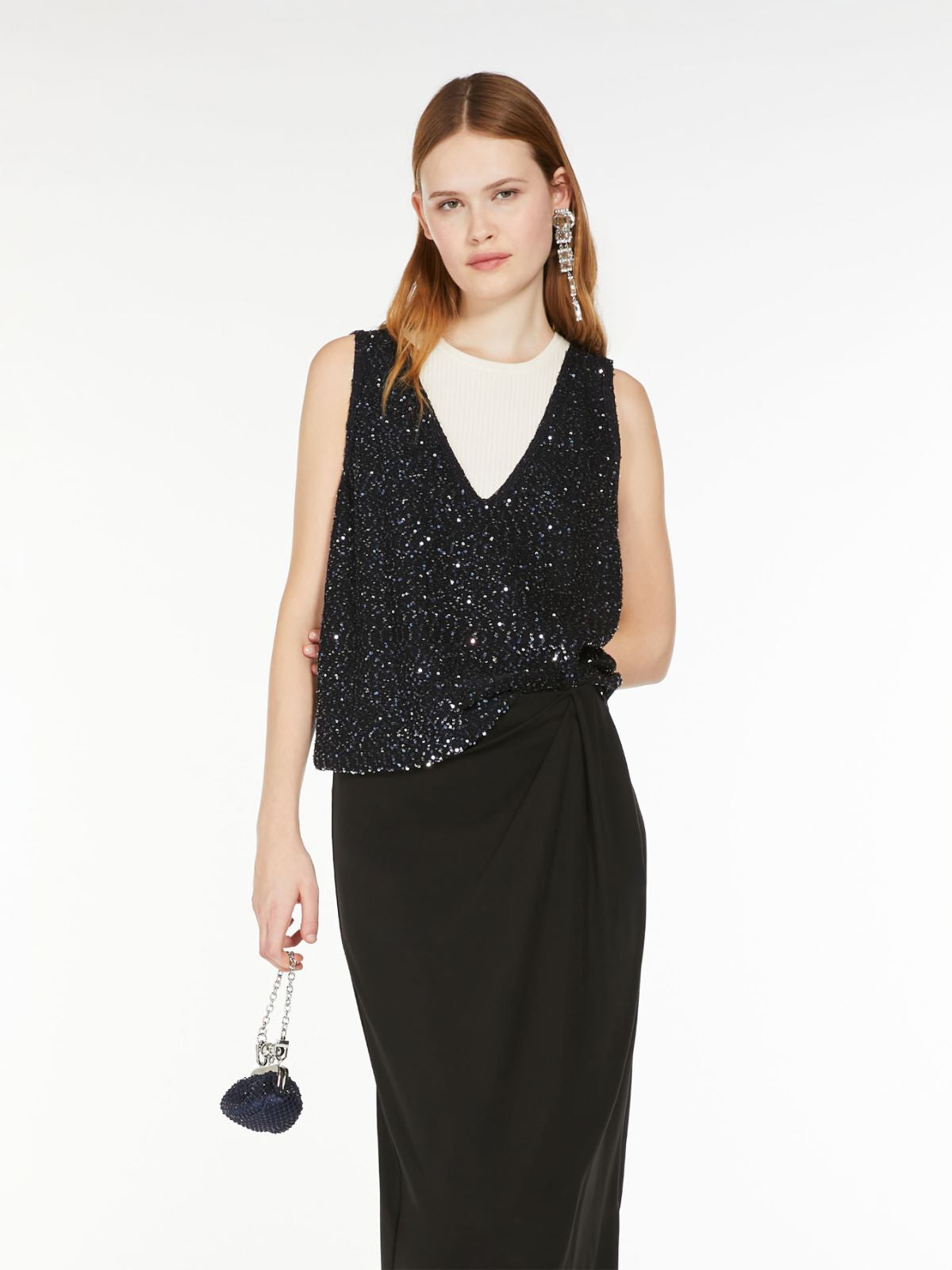 Top con paillettes NARVA -Weekend MaxMara