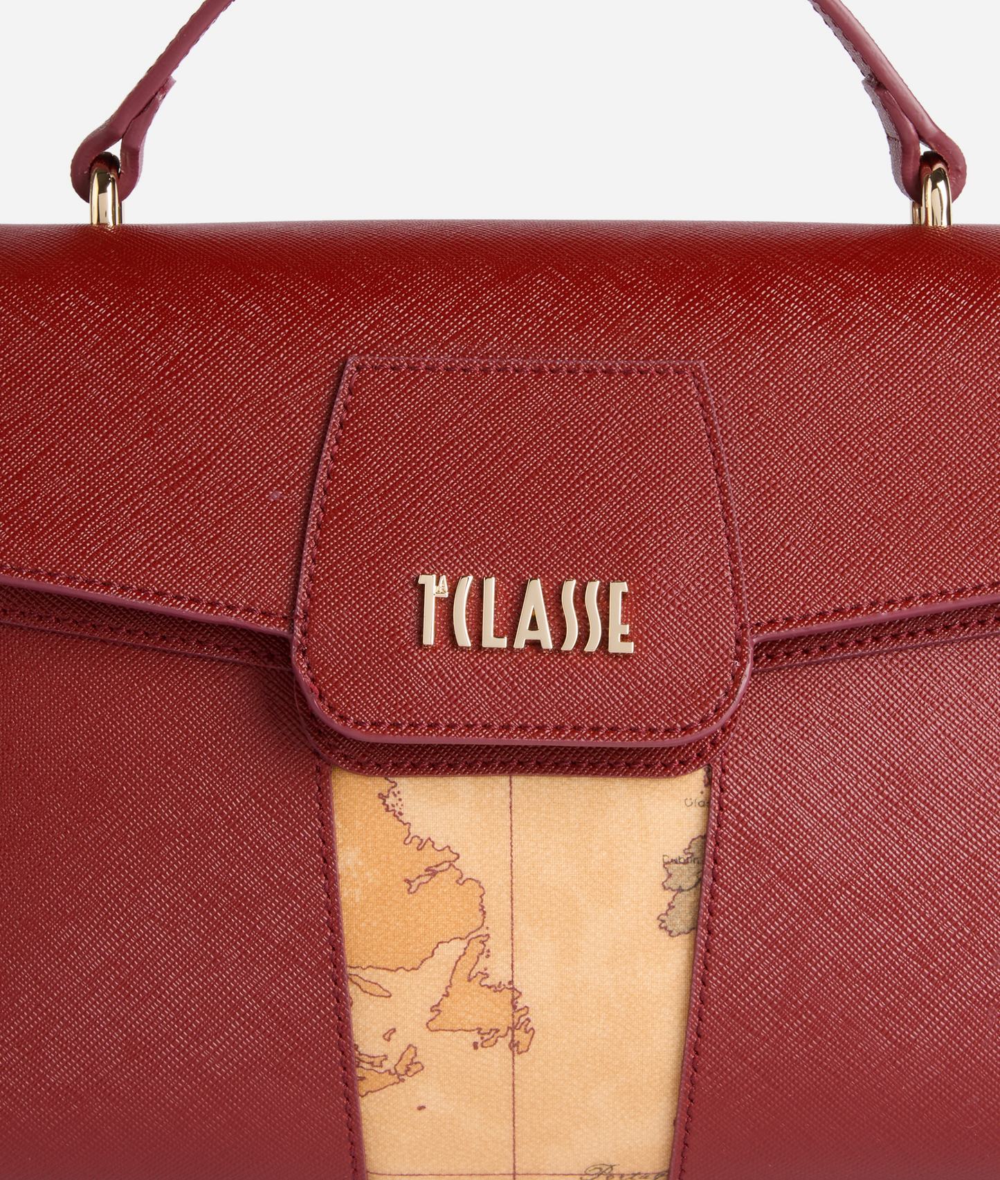 Windy City borsa a mano con patta Rosso Acero Alviero Martini 1C