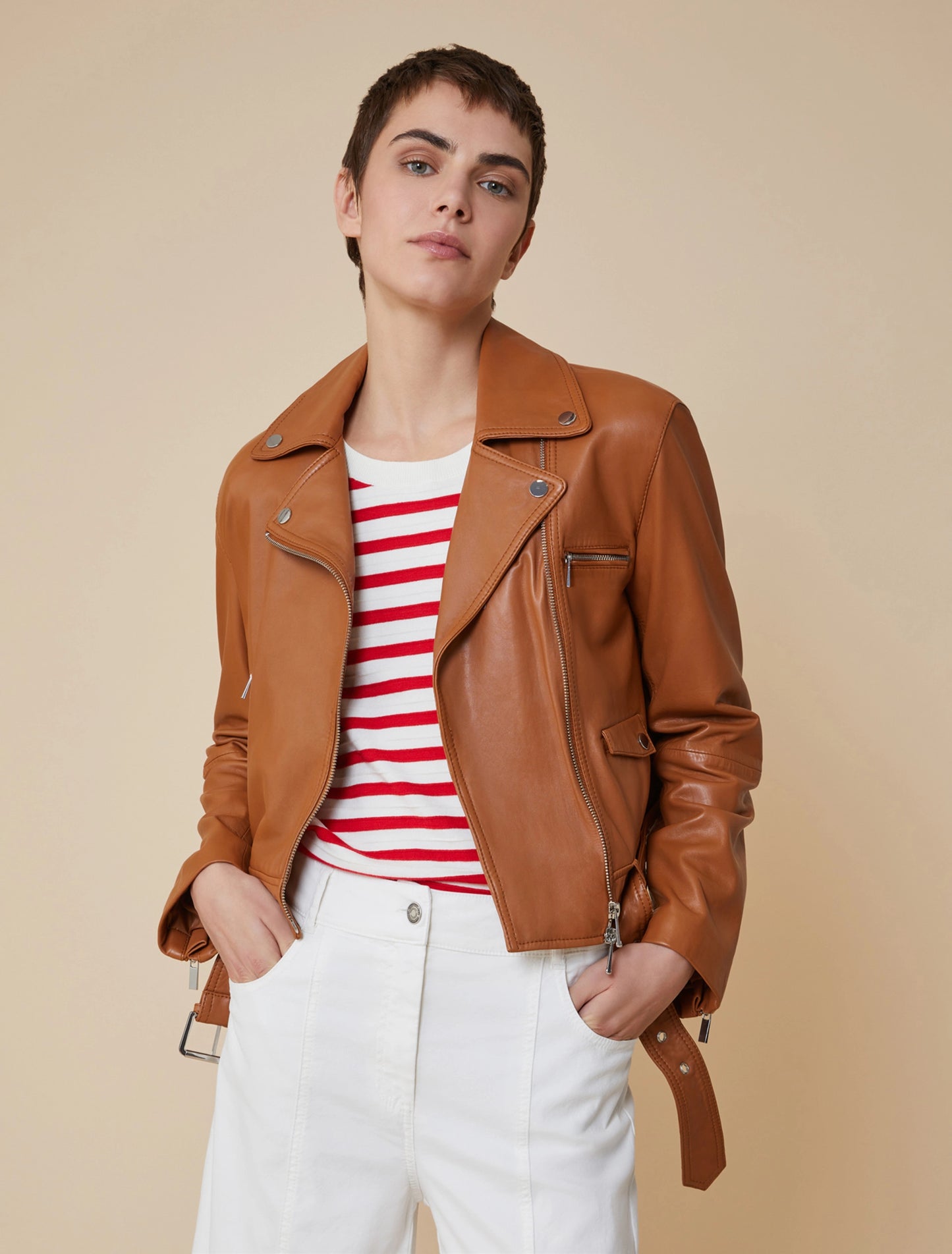 Giacca in pelle Ruby -Pennyblack