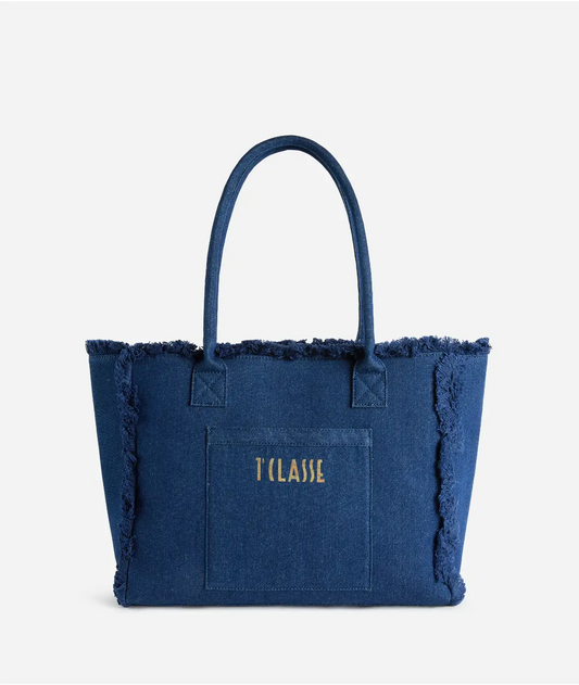Borsa mare in denim DB BM13 9023 -Alviero Martini 1C