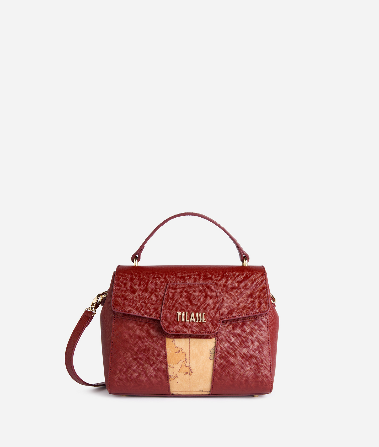 Windy City borsa a mano con patta Rosso Acero Alviero Martini 1C