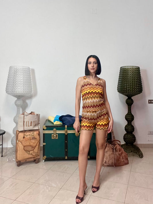 Coordinato luxury crochet -Alviero Martini 1C