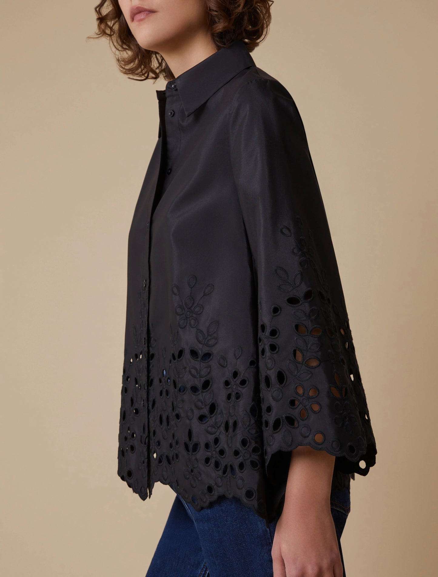 Camicia Taffettà Eclisse -Pennyblack