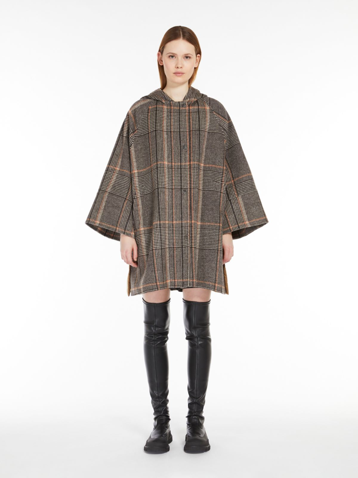 Cappotto in lana check AGITARE -Weekend MaxMara