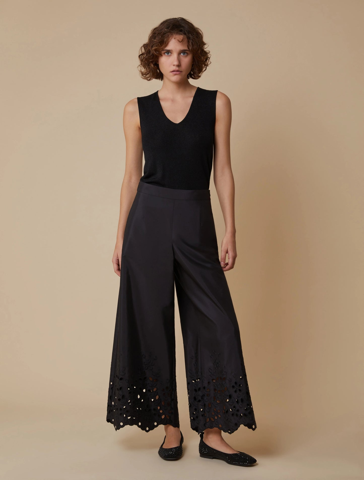 Pantaloni Taffettà Attore -Pennyblack