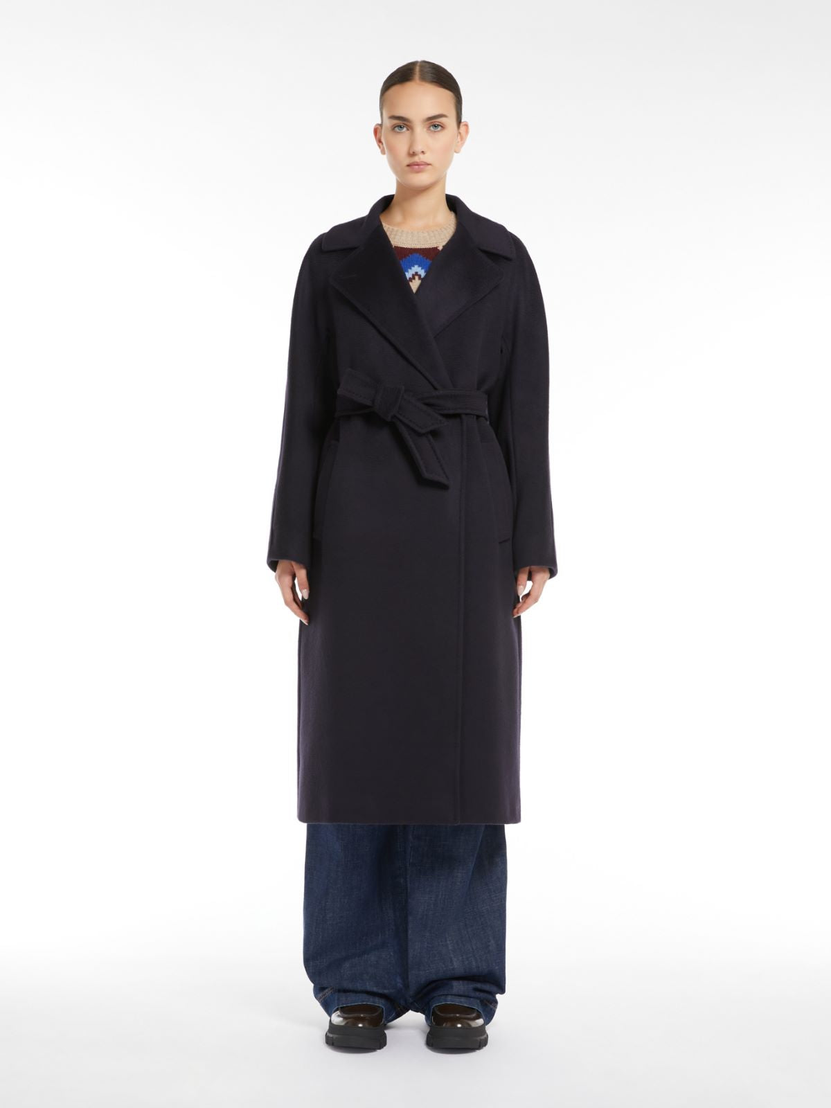 Cappotto in lana con cintura RESINA -Weekend MaxMara