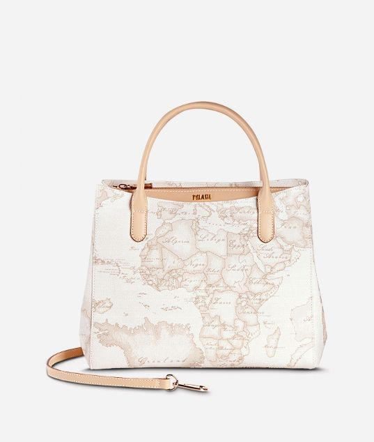 Geo White Borsa a mano piccola-AM1C CE0036188