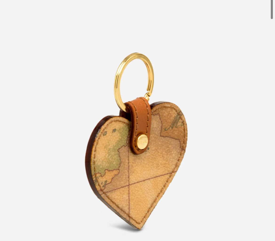 Geo Classic Portachiavi a cuore con anello